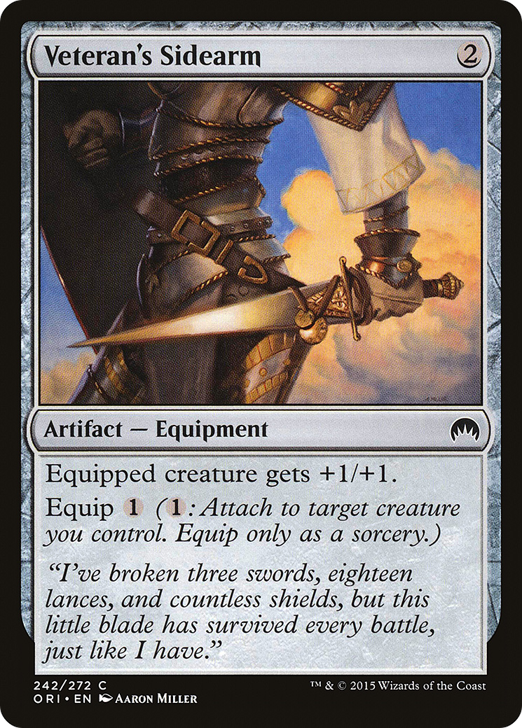 Veteran's Sidearm Card Image