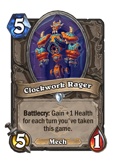 New Neutral Minion - Clockwork Rager