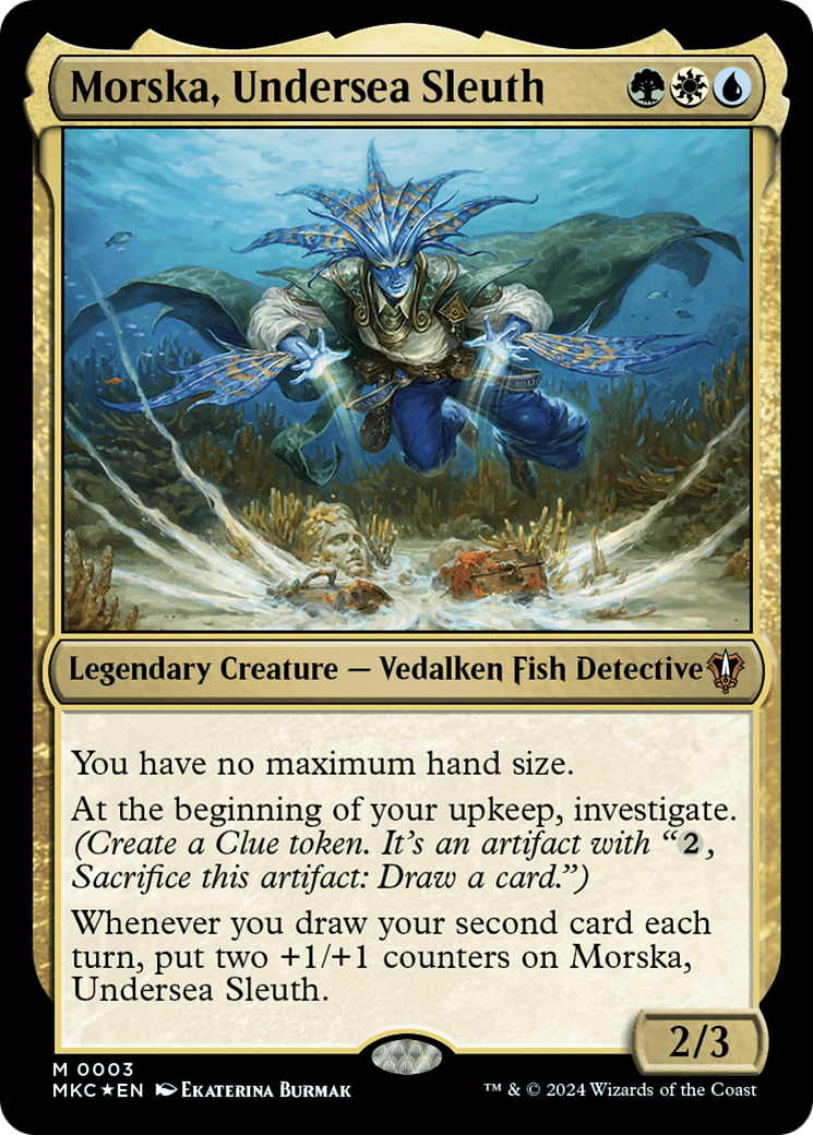 Morska, Undersea Sleuth Card Image