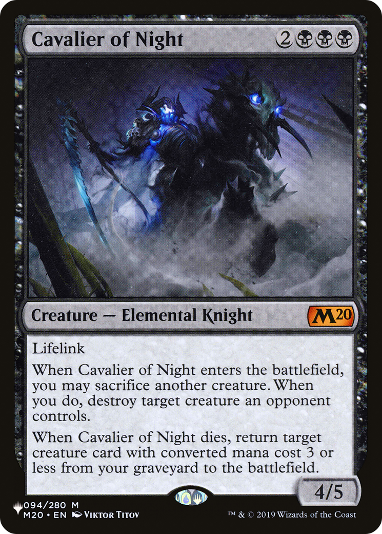 Cavalier of Night Card Image