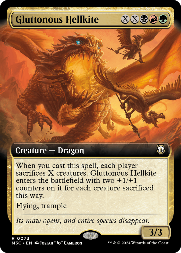Gluttonous Hellkite Card Image