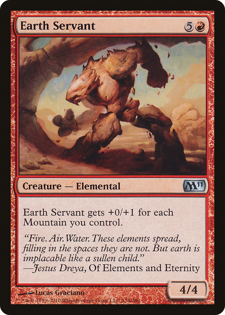 Earth Servant Card Image