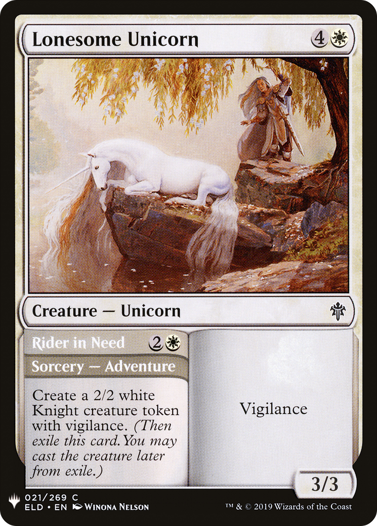 Lonesome Unicorn // Rider in Need Card Image