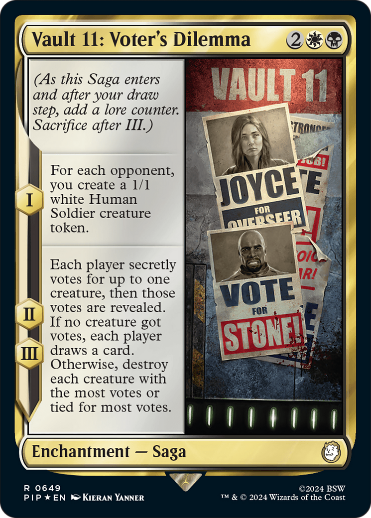 Vault 11: Voter's Dilemma Card Image
