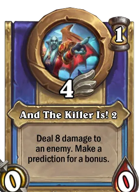 And The Killer Is! 2 Card Image