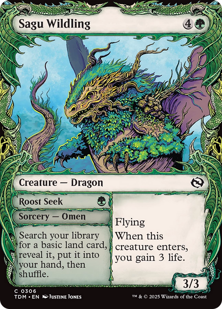 Sagu Wildling // Roost Seek Card Image