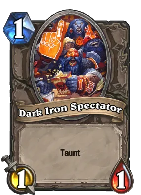 Dark Iron Spectator Card Image