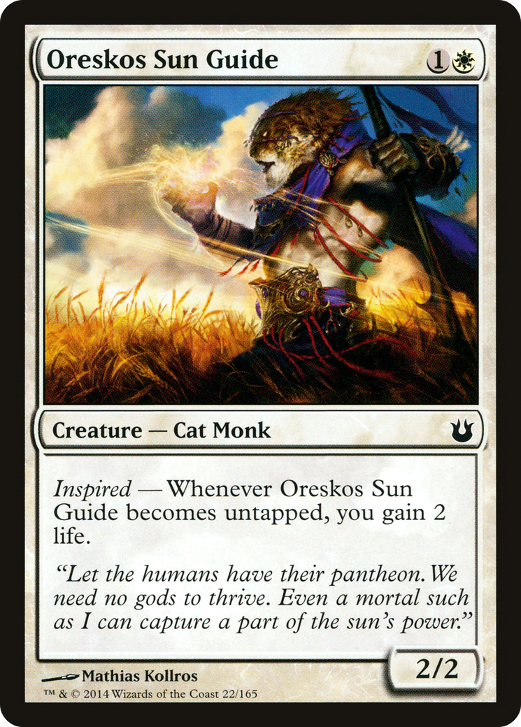 Oreskos Sun Guide Card Image