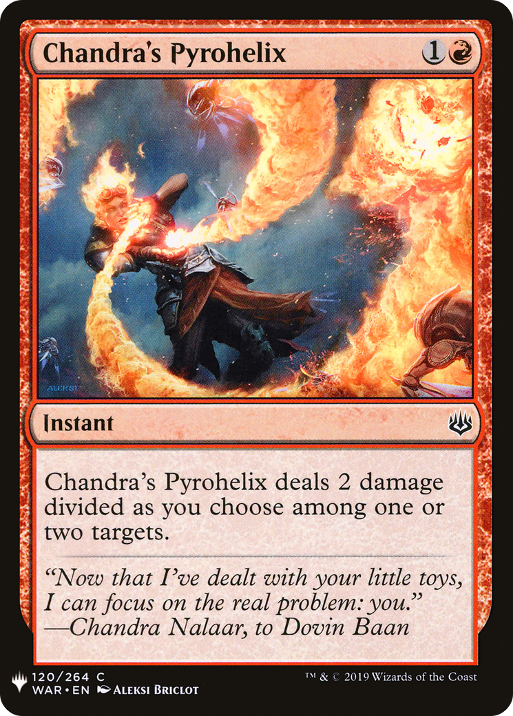 Chandra's Pyrohelix Card Image
