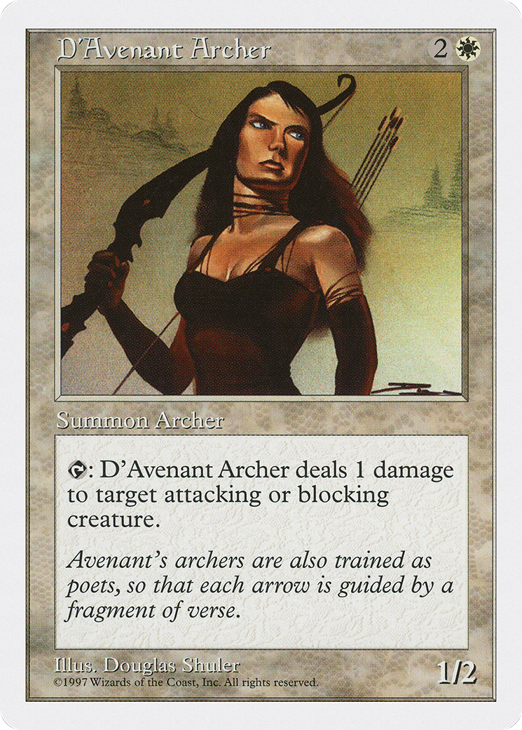 D'Avenant Archer Card Image