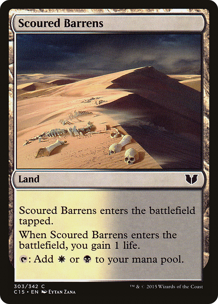 Scoured Barrens Card Image