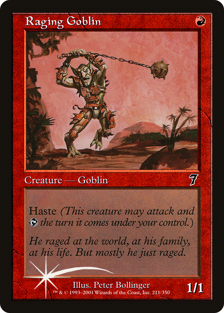 Raging Goblin Card Image