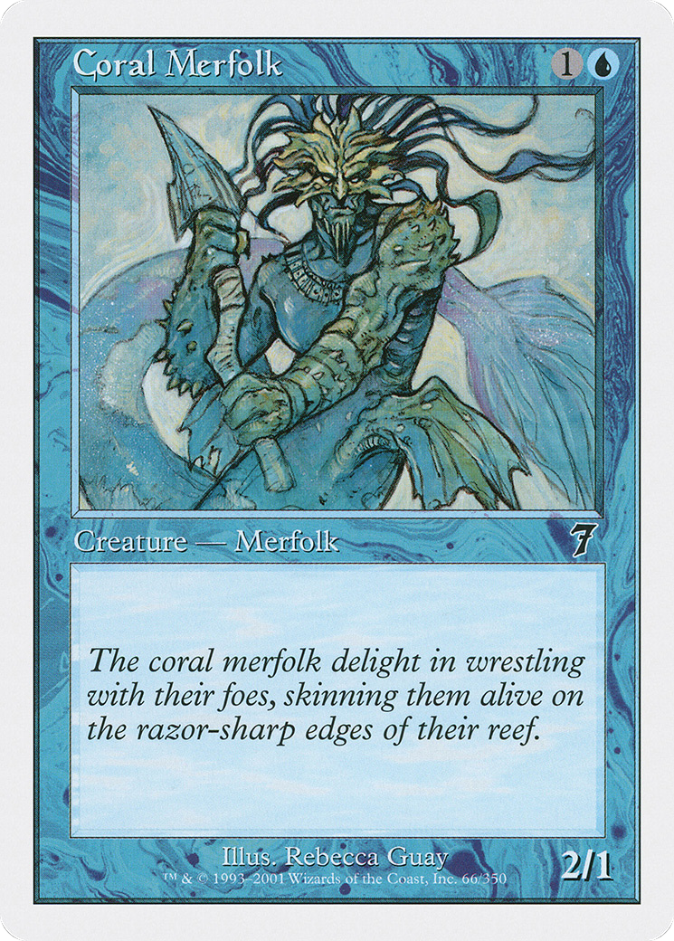 Coral Merfolk Card Image