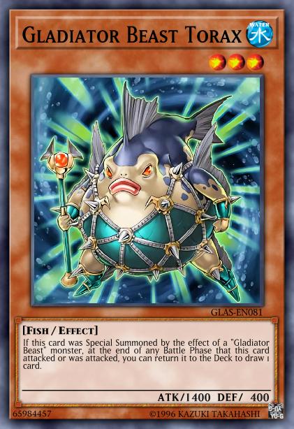 Gladiator Beast Torax Card Image