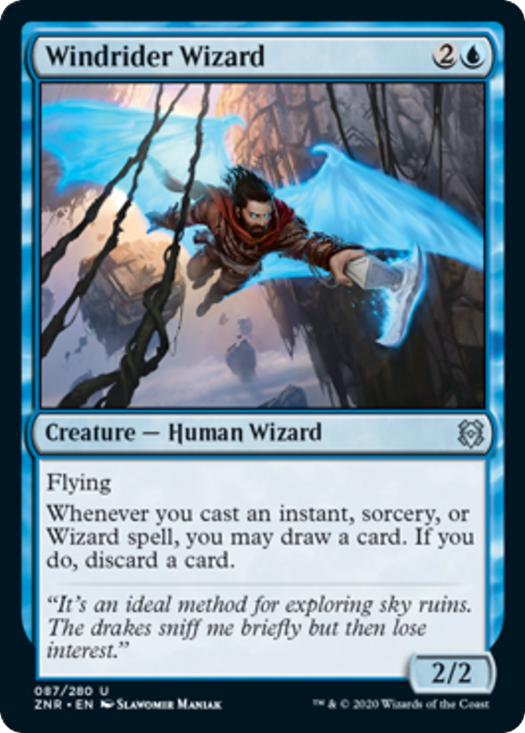 Windrider Wizard Card Image