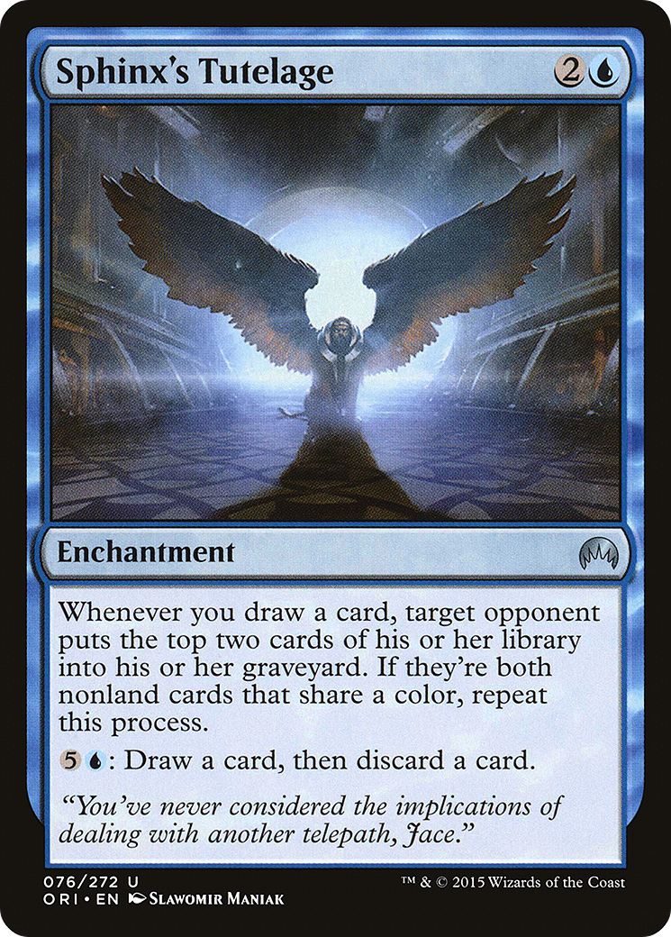 Sphinx's Tutelage Card Image