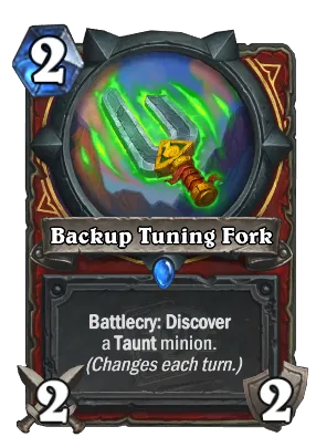 Backup Tuning Fork Card Image