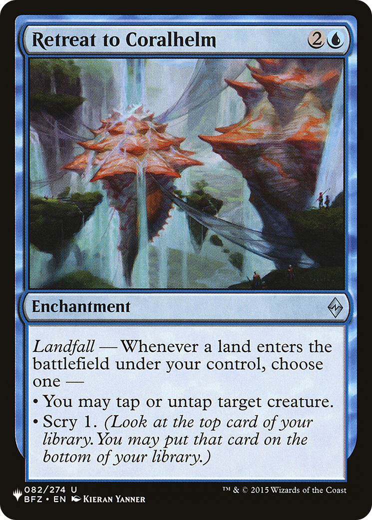 Retreat to Coralhelm Card Image