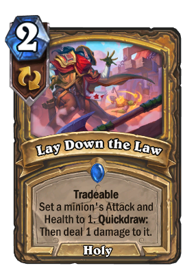 Lay Down the Law Card Image