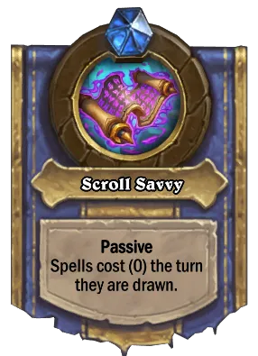 Scroll Savvy Card Image