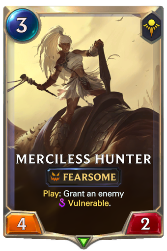 Merciless Hunter Card Image