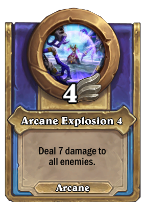 Arcane Explosion 4 Card Image