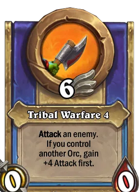 Tribal Warfare 4 Card Image