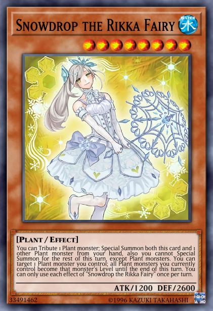 Snowdrop the Rikka Fairy Card Image