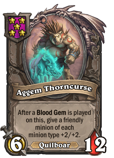 Aggem Thorncurse Card Image