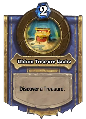 Uldum Treasure Cache Card Image