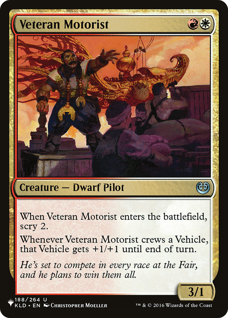 Veteran Motorist Card Image