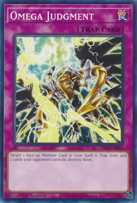Omega Judgment Card Image