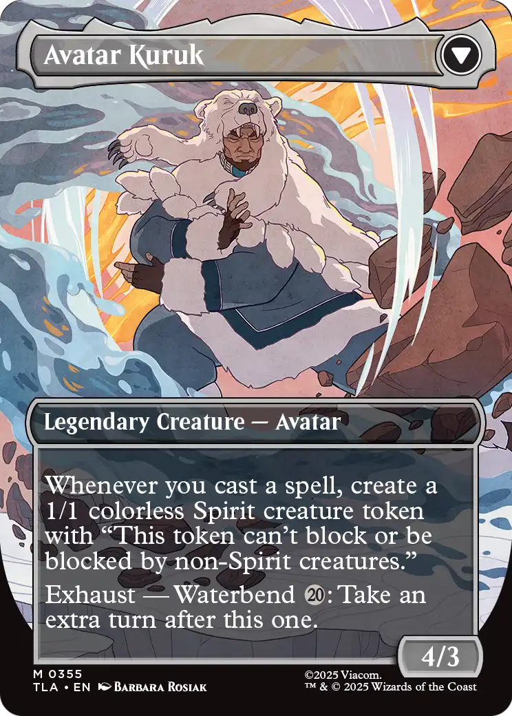 Avatar Kuruk Magic: The Gathering card
