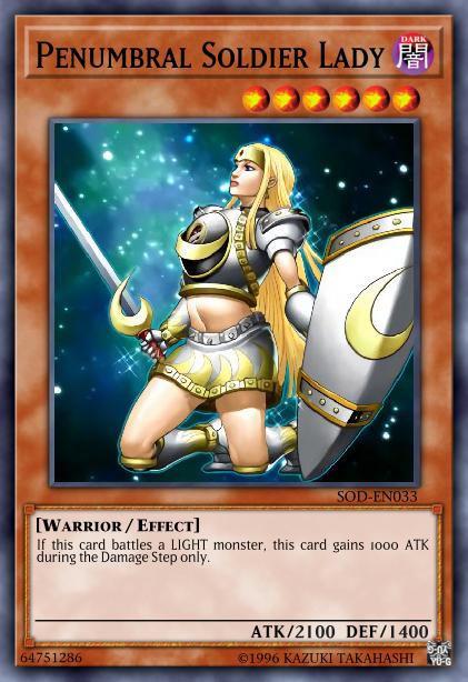 Penumbral Soldier Lady Card Image