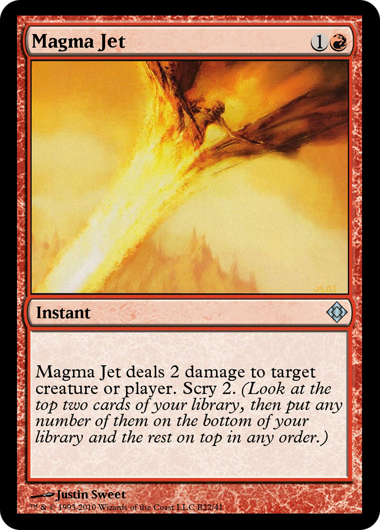 Magma Jet Card Image