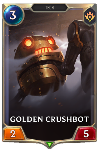 Golden Crushbot Card Image
