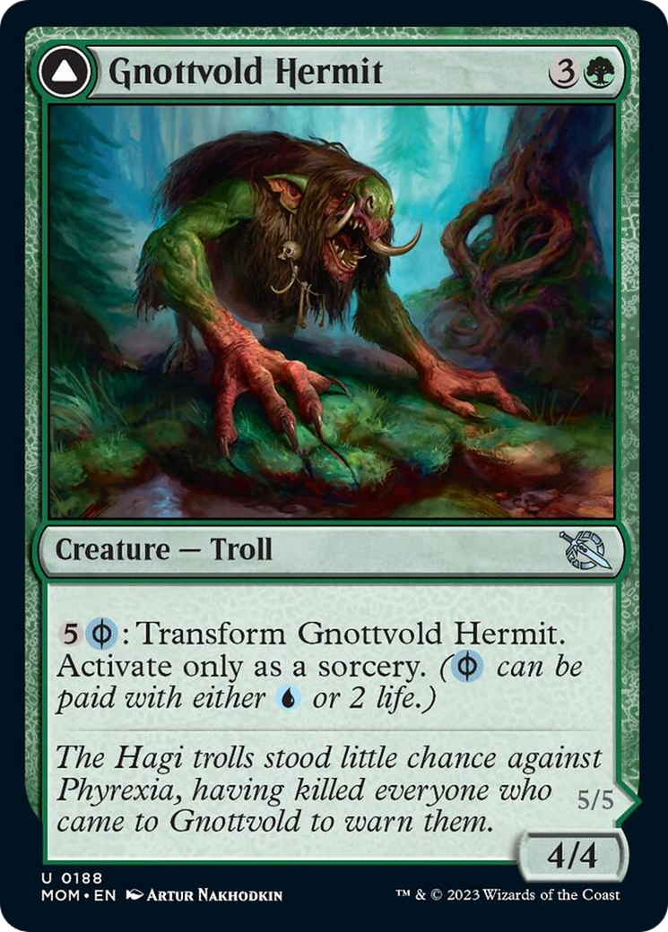 Gnottvold Hermit // Chrome Host Hulk Card Image