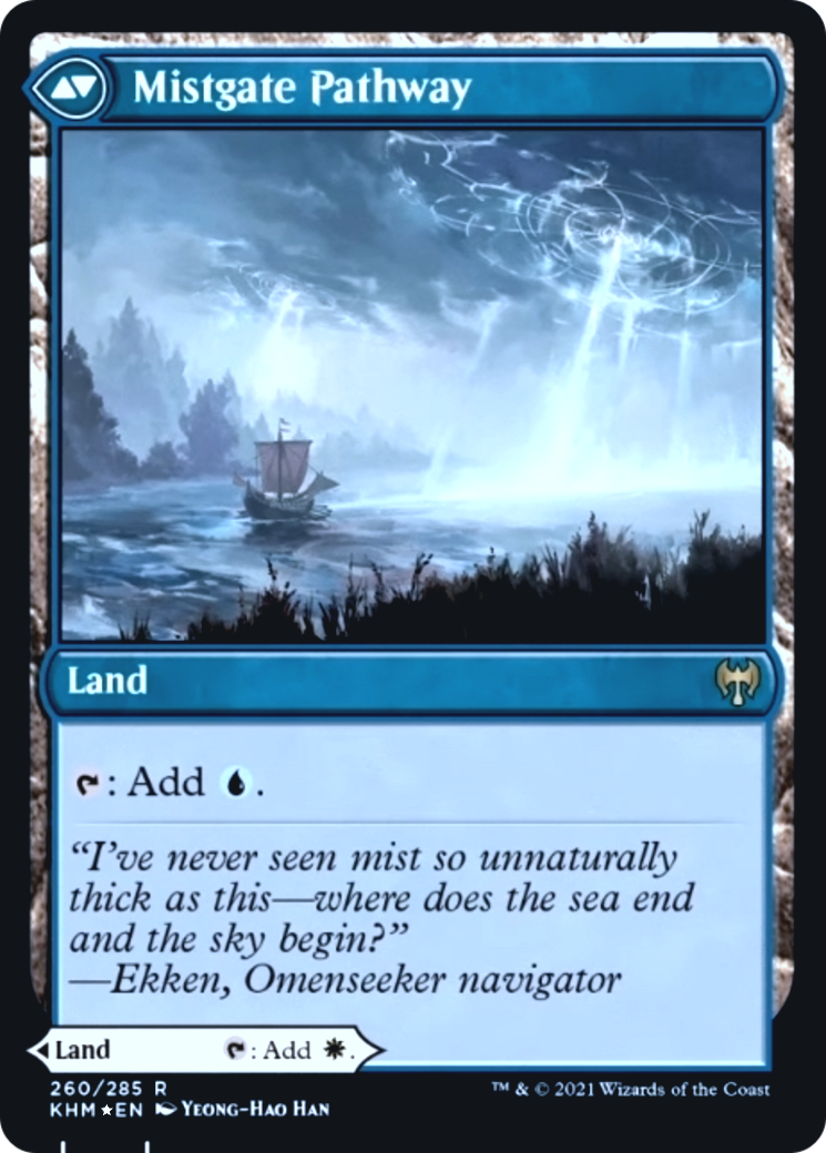 Hengegate Pathway // Mistgate Pathway Card Image