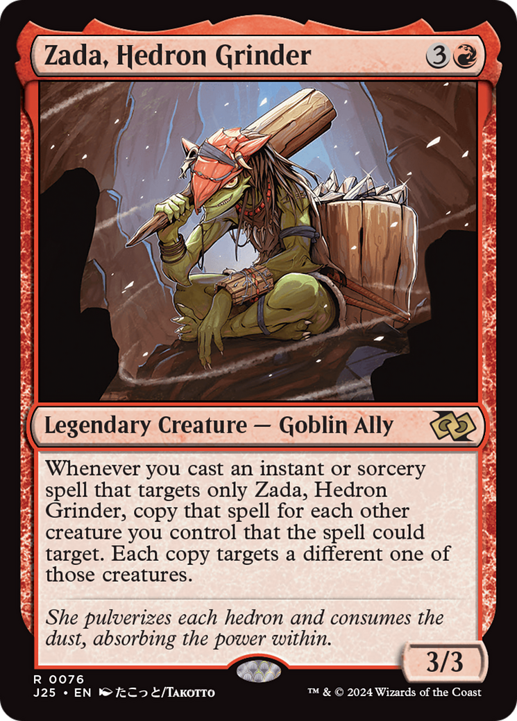 Zada, Hedron Grinder Card Image