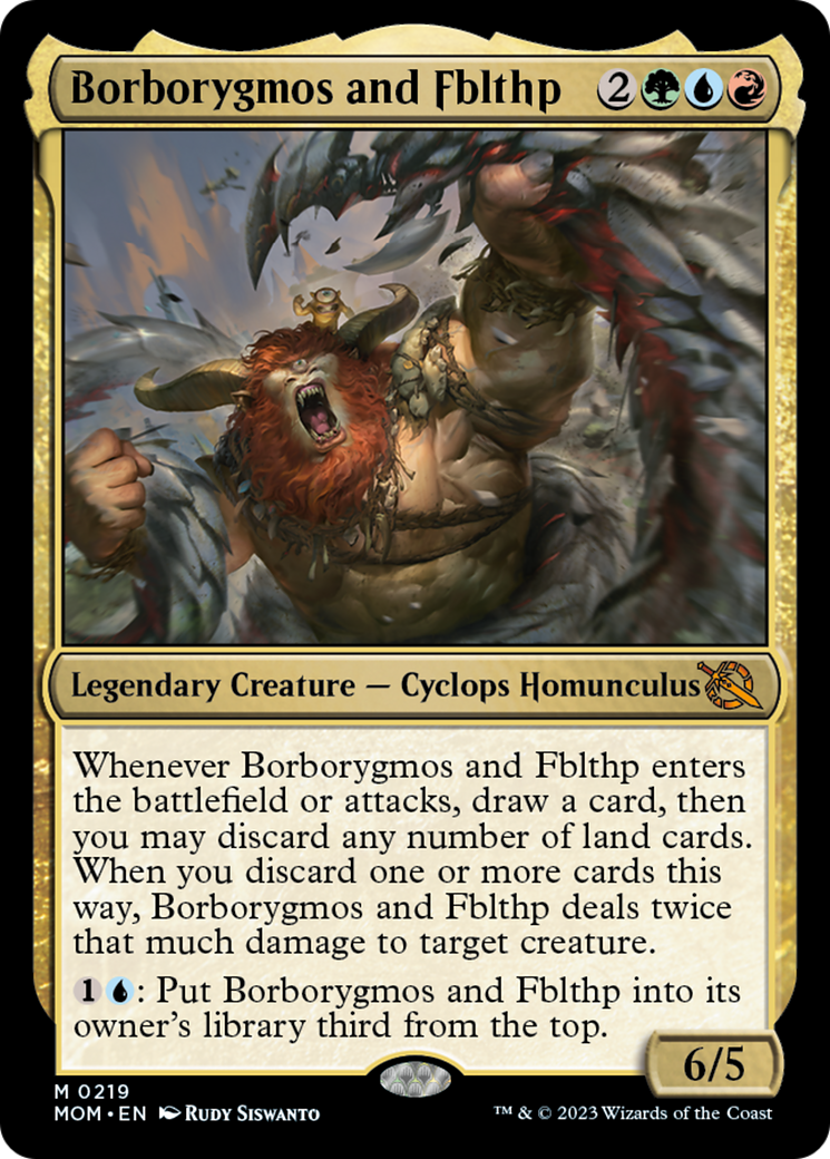 Borborygmos and Fblthp Card Image