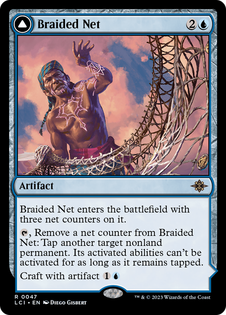 Braided Net // Braided Quipu Card Image