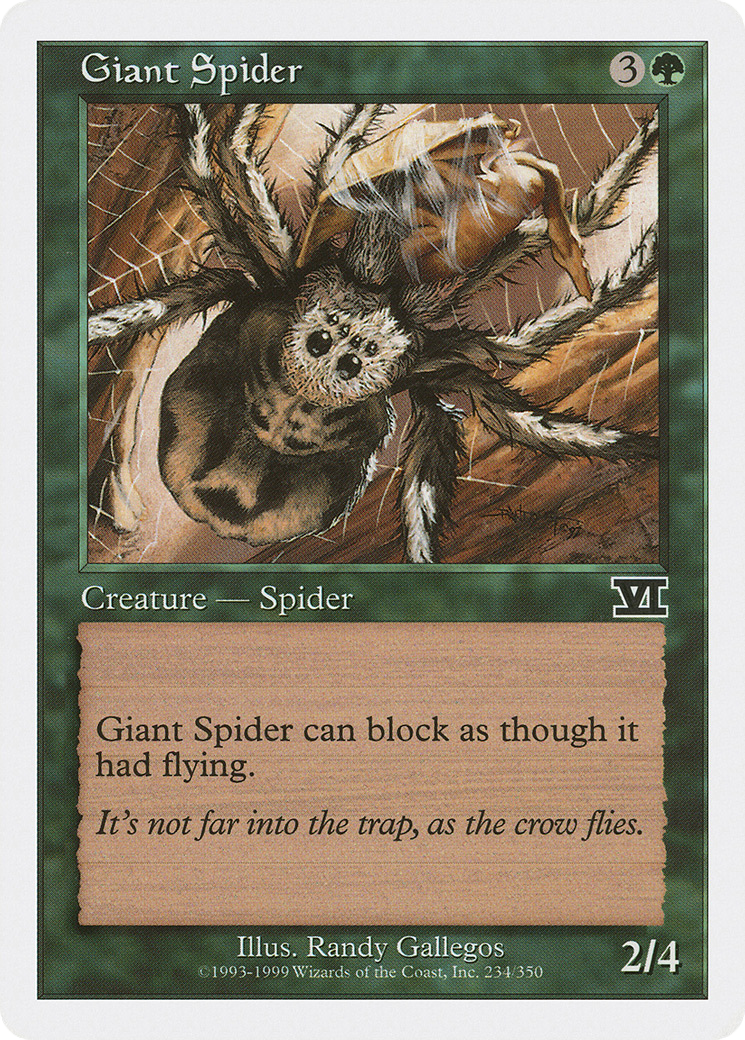 Giant Spider Card Image