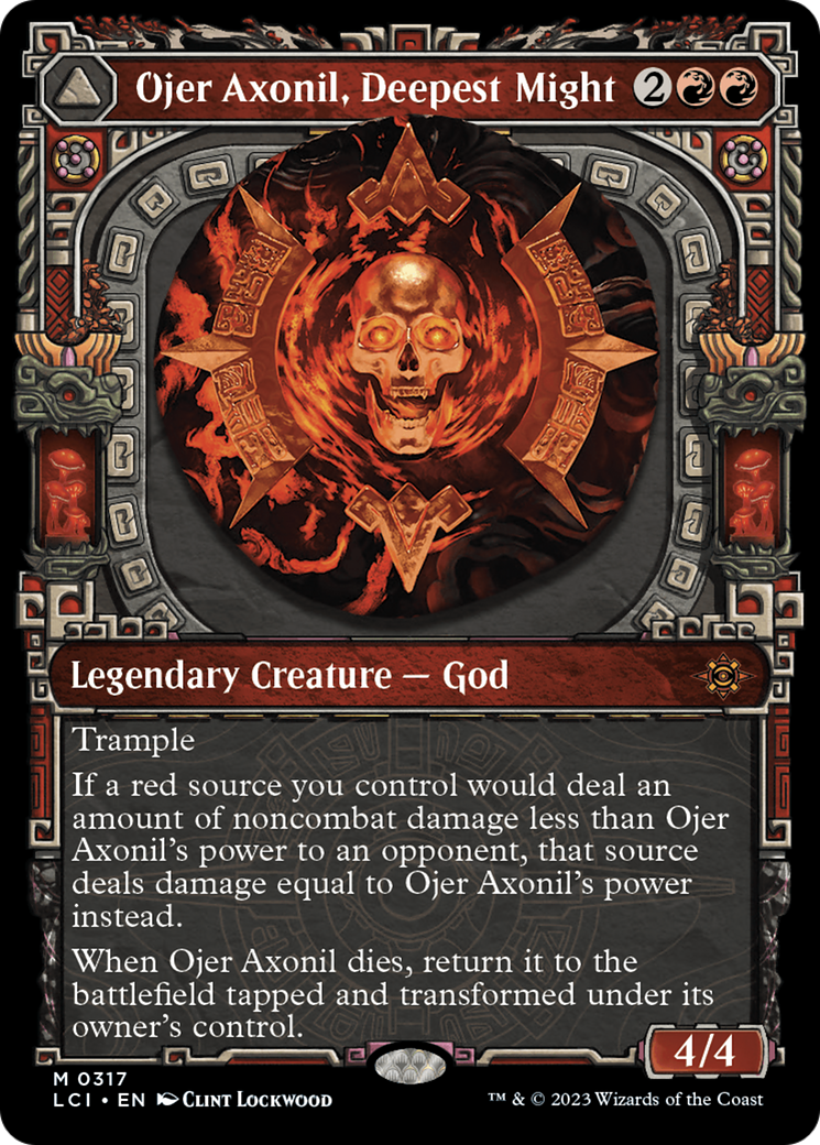 Ojer Axonil, Deepest Might // Temple of Power Card Image