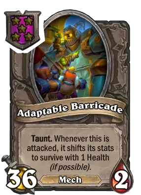 Adaptable Barricade Card Image