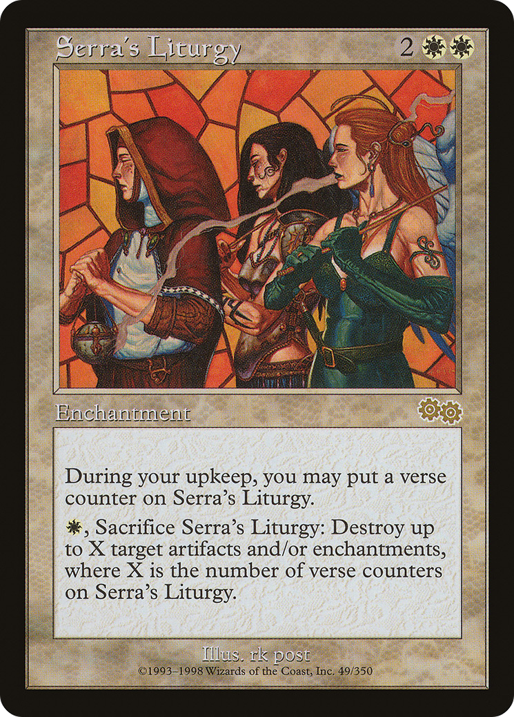 Serra's Liturgy Card Image