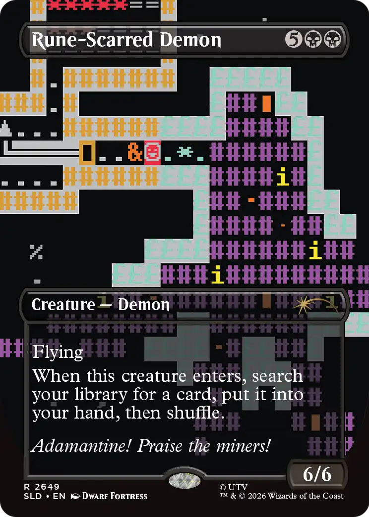 Rune-Scarred Demon Card Image