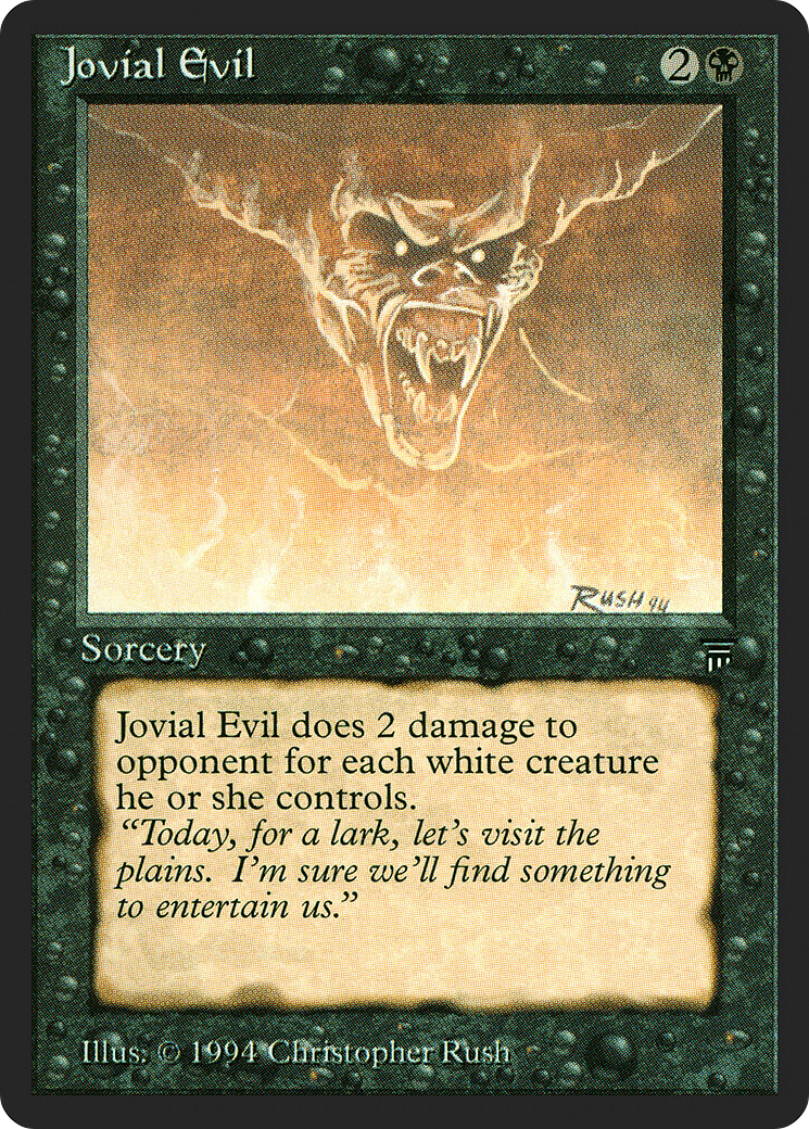Jovial Evil Card Image