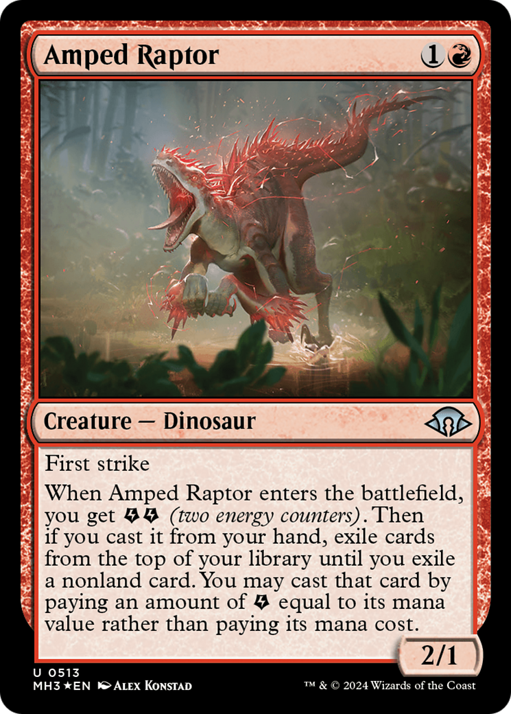 Amped Raptor Card Image