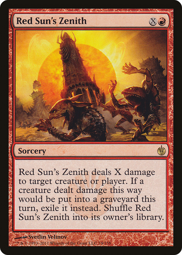 Red Sun's Zenith Card Image