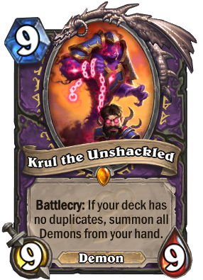Krul the Unshackled Card Image
